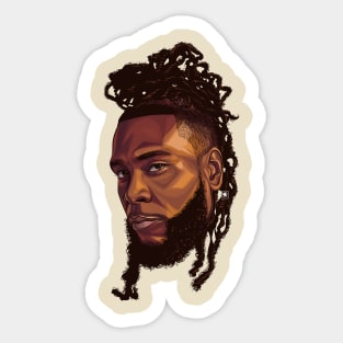 burna boy Sticker